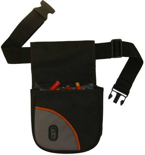 Bob Allen Club Series Shell Pouch Black w/ Belt 