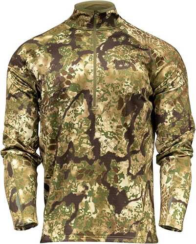 Kryptek Valhalla 2 Long Sleeve Zip Shirt Obskura Transitional Large