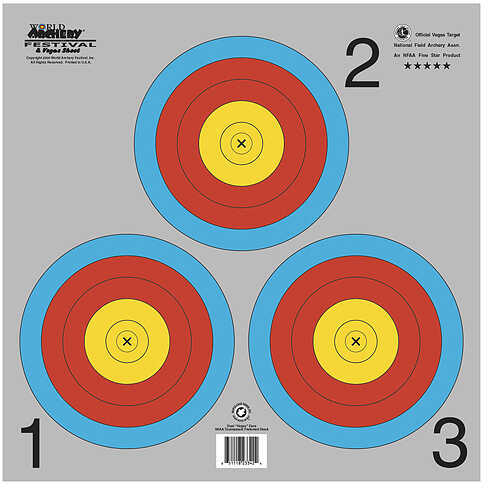 Maple Leaf NAA Official 3-Spot Color Target Vegas