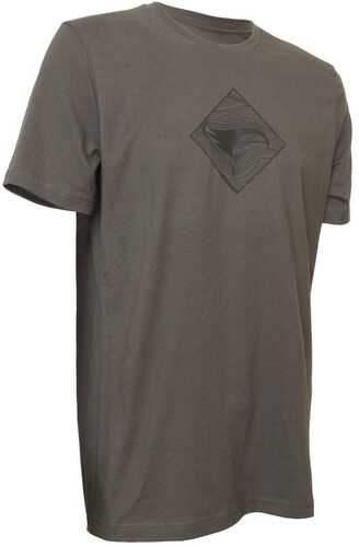 Elevation HUNT TOPO Tee Grey X-Large 