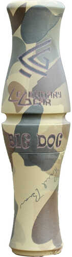 Legendary Big Dog Goose Call Molded Broken In Guts Brown Model: Bd-woodland