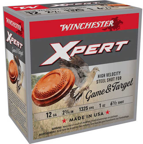 Winchester Super-X Xpert Hi-Velocity Steel 12 ga. 2.75 in. 1 oz. 6.5 Shot 25 rd. Model: WE12GT65
