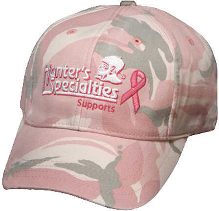 H.S. Pink Camo Breast Cancer Awareness Cap One Size