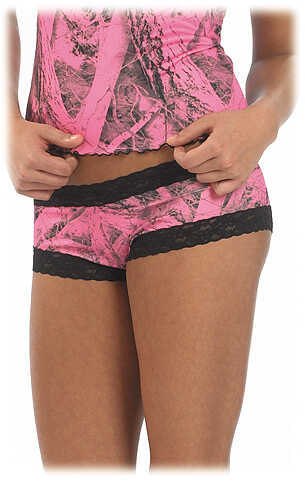 Weber Naked North Pink Lace Boy Short Pantie Sm