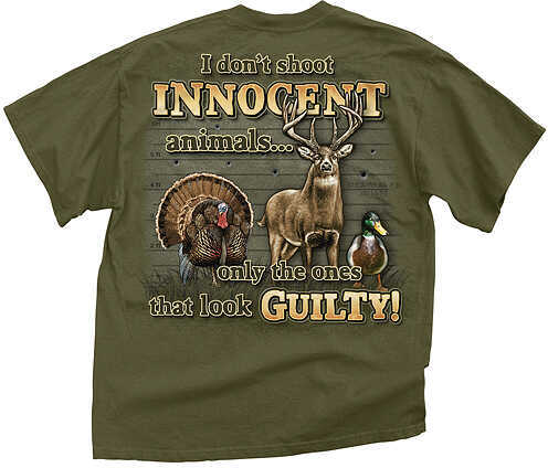Buckwear Innocent Animals T-Shirt S/S Xl Olive