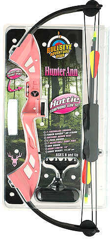 Hunter Dan Hottie G-Max Compound Bow Set 18'' 15-20# RH Pink
