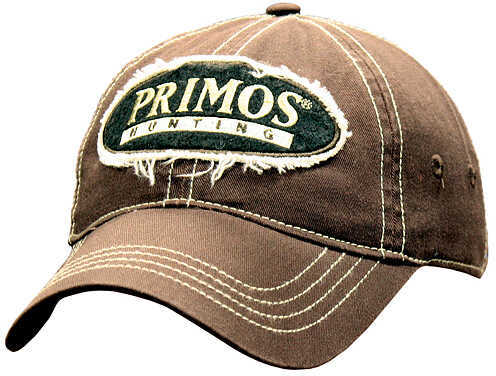 Primos Brown W/Frayed Logo Cap One Size