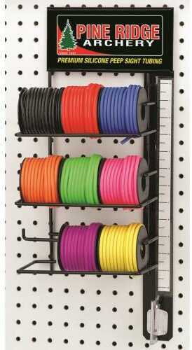 Pine Ridge Peep Tubing Display 200 ft. Assorted Colors Model: 2865