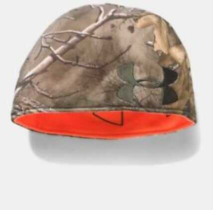 Under Armour Reversible Camo Beanie Realtree Xtra/Blaze Model: 1249768-947