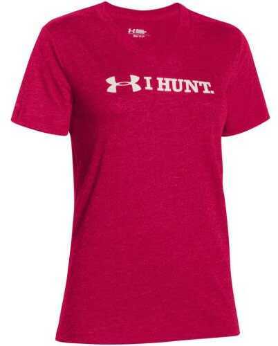 Under Armour Womens I Hunt Tee Fury Small Model: 1265908-623-SM