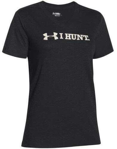 Under Armour Womens I Hunt Tee Black Medium Model: 1265908-001-MD