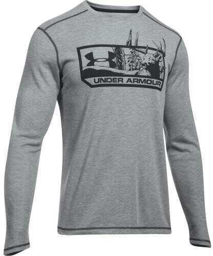 Under Armour Whitetail LS Tee True Gray Large Model: 1301467-025-LG