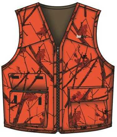 Gamehide Deer Camp Vest Woodlot Blaze X-Large 