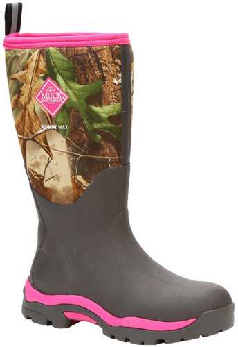 Muck Woody Max Womans Boot Realtree Pink 5 Model: Wdw-4rtx-rtc-050