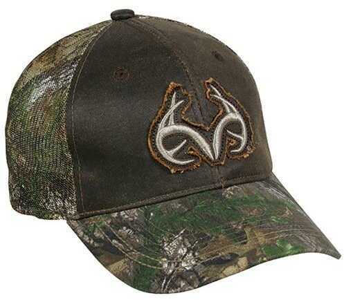 Outdoor Cap Mesh Back Hat Low Profile Brown/Realtree Xtra Model: TRT15J