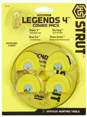 HS Strut Legends Turkey Call Combo 4 pk. Model: 05932