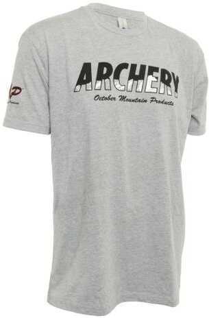 October Mountain Products Archery T-Shirt Grey Medium Model: 81333