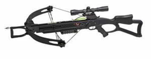 Carbon Express X-Force 350 Crossbow Kit W/4X32 Multi-Ret Scope 165Lbs Black