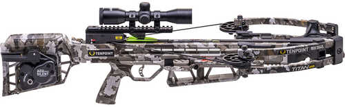 TenPoint Titan 400 Crossbow Package ACUdraw Silent Vektra Camo Model: CB24047-7556