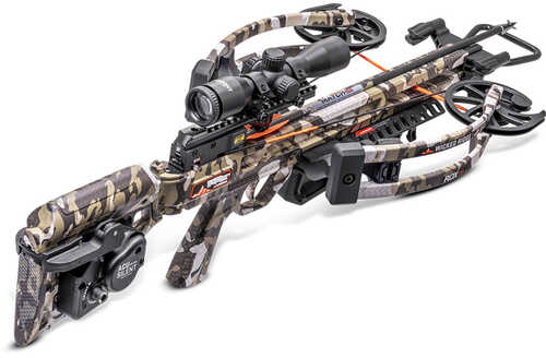 Wicked Ridge RDX 410 Crossbow Package ACUdraw Silent Peak XT Camo Model: WR24060-4556