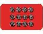 Laserlyte Batteries 12/Pack 393 For Fsl & Fsr