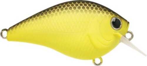 Lucky Craft Fat Cb Crankbait 1/4Oz 2In Chartreuse Black Md#: FatCbBDS1-064CRBK