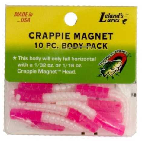 Leland Crappie Magnet Body 15Pk Pink/Pearl Md#: Cm15-PPRL