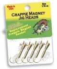 Leland Crappie Magnet Heads 1/16Oz 5Pk Gold Md#: CMRH116-G