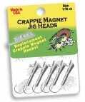 Leland Crappie Magnet Heads 1/16Oz 5Pk Silver Md#: CMRH116-S