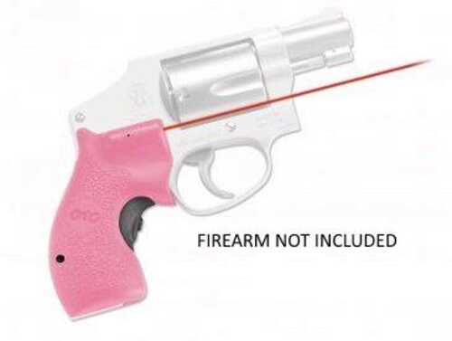 Crimson Trace LASERGRIP Pink J-Frame Def SER Round Butt/Polymer Grip/Pink Lg-105Pink