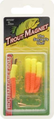 Leland Trout Magnet - Jumbo Pack 50Pk Orange/Chartreuse Md#: Tm50-ORCH