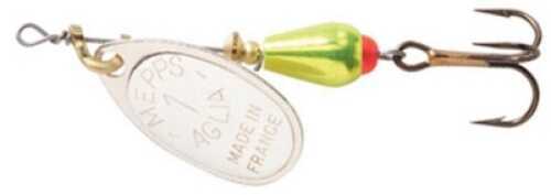 Mepps Aglia Brite In-Line Spin 1/8Oz Chartreuse W/Silver Blade Md#: Ab1 Ch-S