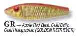 L&S Mirrolure-Sinker Series 3 1/2 Golden Retriever Md#: S52Mr-Gr