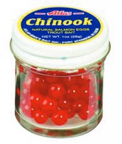 Atlas Chinook Salmon Egg 1Oz Yellow/Cheese