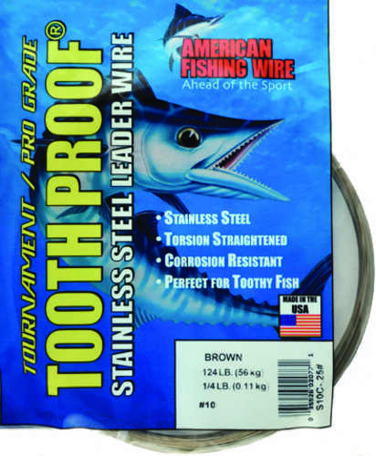 Tooth Proof Wire 30ft Camo 27lb .028 Dia Model: S02c-0