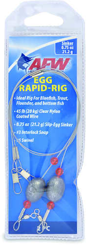 Egg Ready Rigs 18in 45# 3/4oz 12ring Model: Ta-0.75eggt