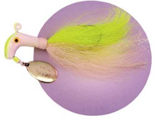 Blakemore Road Runner 1/2Oz Bucktail Chartreuse/White Per 12