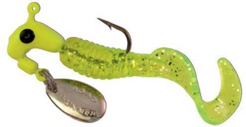 Blakemore Road Runner 1/16Oz Curl Tail Chartreuse/Chartreuse Per 12