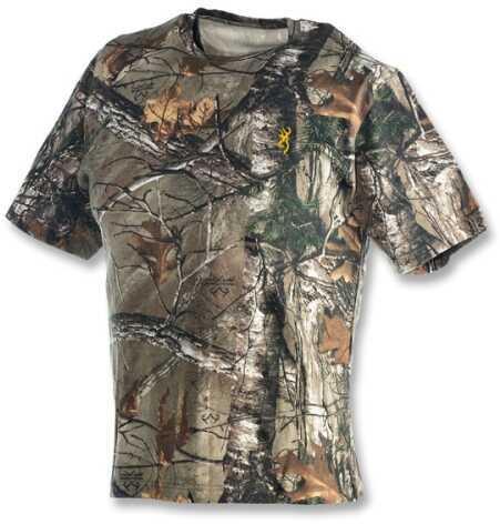 Browning Jr Wasatch T-Shirt S/S RTXT S Cotton/Poly