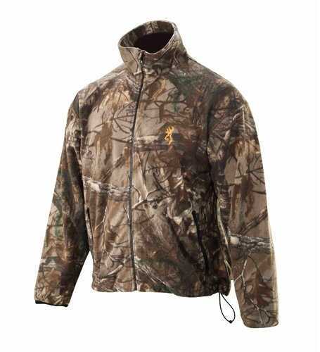 Browning Wasatch Jacket Fleece Real Tree Xtra Large