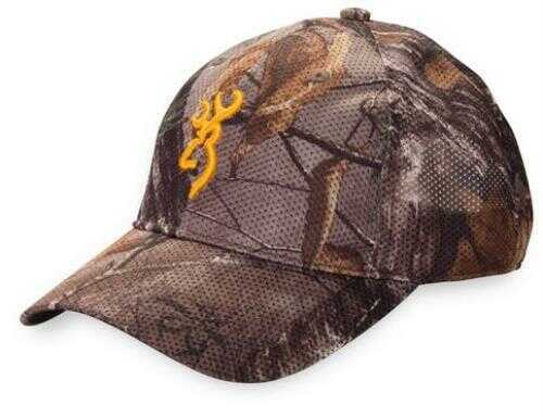 Browning Mesh-Lite Cap Rtx Orange Bm Logo Model: 308160211