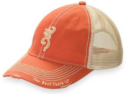 Browning Bozeman Mesh Back Camo Cap - Orange