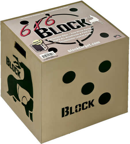 BLOCK BOW TARGET 6X6 18x16x18 Model: B56700