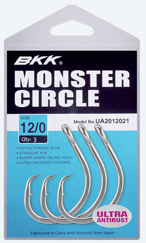 Monster Circle Ultra Anti Rust 2pk 14/0 Model: A-br-5519