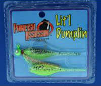 Bass Assassin Lit'l Dumplin 1/16Oz 1Jig 1Spr Spring Minnow Md#: LD2PT315