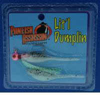 Bass Assassin Lit'l Dumplin 1/16Oz 1Jig 1Spr Salt & Pepper Md#: LD2PT336