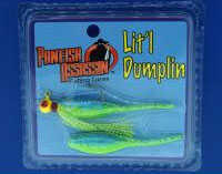 Bass Assassin Lit'l Dumplin 1/16Oz 1Jig 1Spr Blue Grass Md#: LD2PT521