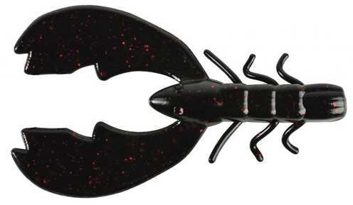 Berkley Powerbait Chigger Craw 3In 10bg Black Red Flake