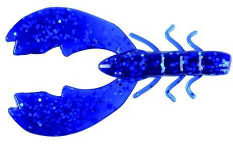 Berkley Powerbait Chigger Craw 4In 9bg Sapphire Blue