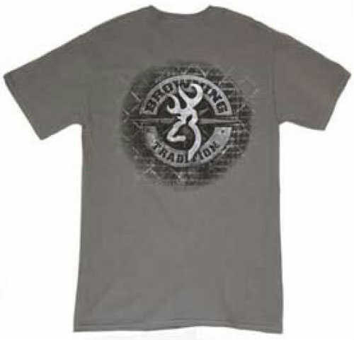Browning Chain Link Tee S/S Charcoal Md#: BRD1054097Xxl